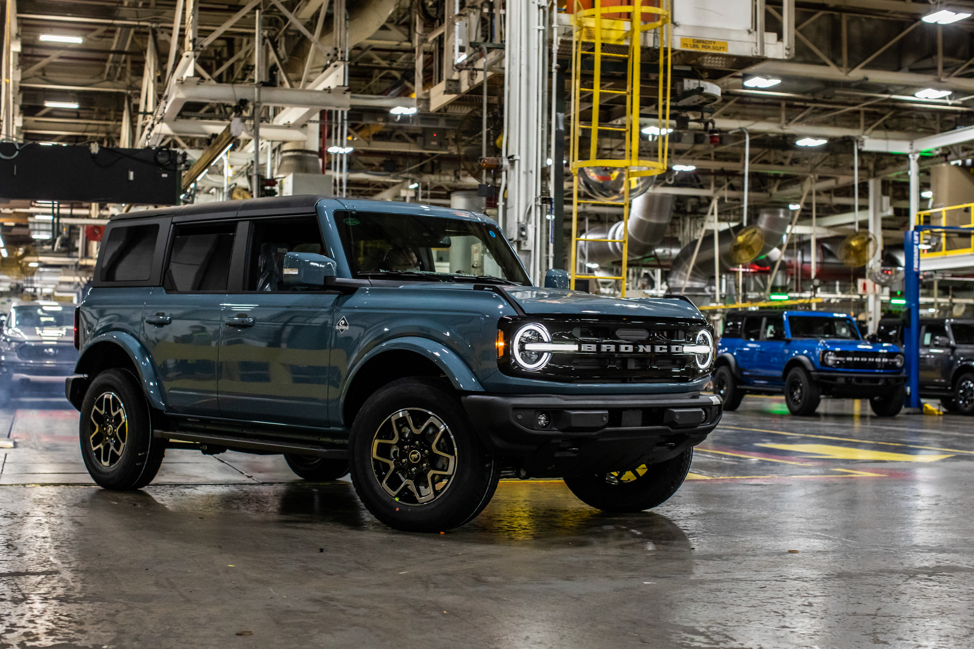 Production of the all-new 2021 Ford Bronco is underway at the Michigan Assembly Plant; the two-door and first ever four-door models are now on their way to Ford dealerships across America