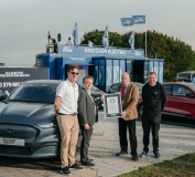 Fords-Tim-Nicklin-receives-record-certificate-from-left-to-right-Mustang-Mach-E-drivers-Fergal-McGrath-Paul-Clifton-and-Kevin-Booker-2
